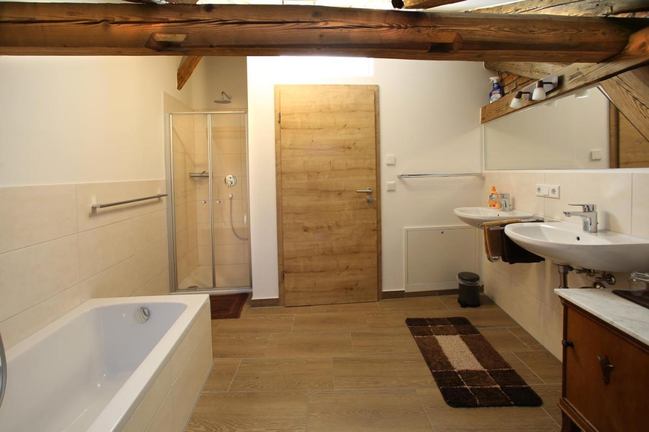 Ferienhaus Schreinerhaus 菲希塔赫 外观 照片